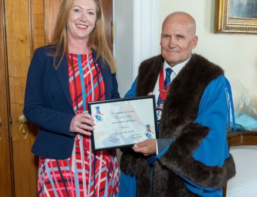 Elizabeth Johns becomes Freeman of the Worshipful Company of Environmental Cleaners